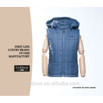 2016 Moda inverno desporto Down Vest para homens